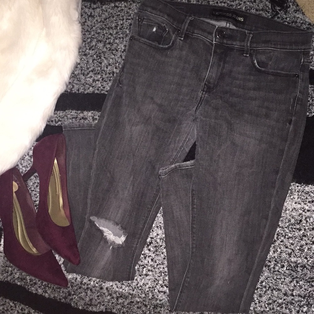 Express skinny jeans
